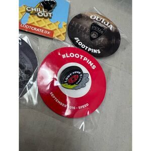 Loot Crate “vintage” pin lot.
